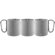   Cana 300 ml, 2401E17636, Everestus, ø75x89 mm, Otel, Aluminiu, Alb