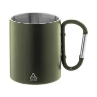   Cana 300 ml, 2401E17633, Everestus, ø75x89 mm, Otel, Aluminiu, Verde