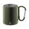 Cana 300 ml, 2401E17633, Everestus, ø75x89 mm, Otel, Aluminiu, Verde