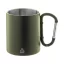 Cana 300 ml, 2401E17633, Everestus, ø75x89 mm, Otel, Aluminiu, Verde