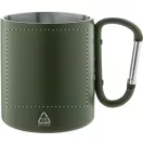 Cana 300 ml, 2401E17633, Everestus, ø75x89 mm, Otel, Aluminiu, Verde