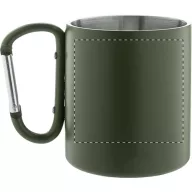   Cana 300 ml, 2401E17633, Everestus, ø75x89 mm, Otel, Aluminiu, Verde
