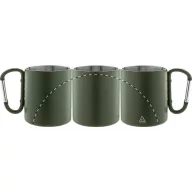   Cana 300 ml, 2401E17633, Everestus, ø75x89 mm, Otel, Aluminiu, Verde