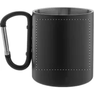   Cana 300 ml, 2401E17631, Everestus, ø75x89 mm, Otel, Aluminiu, Negru