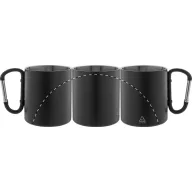   Cana 300 ml, 2401E17631, Everestus, ø75x89 mm, Otel, Aluminiu, Negru