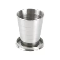   Pahar pliabil, 70 ml, ø50×60 mm, Everestus, 20FEB8637, Otel inoxidabil, Argintiu