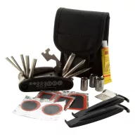   Set de reparat biciclete, 7 piese, 21MAR2266, 93x130x35 mm, Everestus, Otel, Plastic, Negru