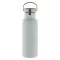 Termos, 21MAR2687, 500 ml, Ø 70x220 mm, Everestus, Otel, Bambus, Alb