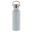 Termos, 21MAR2687, 500 ml, Ø 70x220 mm, Everestus, Otel, Bambus, Alb