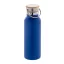 Termos, Everestus, 42FEB232433, 500 ml, Ø70x220 mm, Otel, Bambus, Albastru