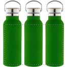 Termos, Everestus, 42FEB232435, 500 ml, Ø70x220 mm, Otel, Bambus, Verde
