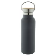   Termos, 21MAR2685, 500 ml, Ø 70x220 mm, Everestus, Otel, Bambus, Gri