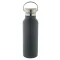 Termos, 21MAR2685, 500 ml, Ø 70x220 mm, Everestus, Otel, Bambus, Gri