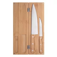   Set cutite de bucatarie, Everestus, 22FEB0064, 340x100x22 mm, Otel, Natur