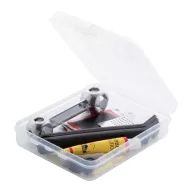   Set reparatii biciclete, Everestus, 18SEP3633, 14 piese, 110x85x28 mm, Polipropilena, Transparent