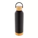 Termos, Everestus, 42FEB232555, 500 ml, Ø73x247 mm, Otel, Bambus, Negru