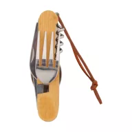  Briceag cu 7 functii, Everestus, 42FEB230357, 105x38x32 mm, Otel, Bambus, Natur