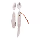 Briceag cu 7 functii, Everestus, 42FEB230357, 105x38x32 mm, Otel, Bambus, Natur
