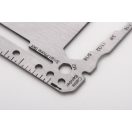 Unealta multifunctionala, Everestus, 42FEB230356, 91x61 mm, Otel, Poliuretan, Argintiu