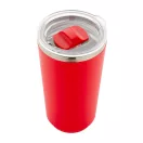 Cana termos, Everestus, 42FEB232431, 500 ml, Ø85x163 mm, Polipropilena, Otel, Rosu