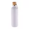 Termos, Everestus, 42FEB232513, 500 ml, Ø73x251 mm, Otel, Bambus, Alb