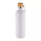 Termos, Everestus, 42FEB232513, 500 ml, Ø73x251 mm, Otel, Bambus, Alb