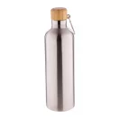 Termos, Everestus, 42FEB232512, 500 ml, Ø73x251 mm, Otel, Bambus, Argintiu
