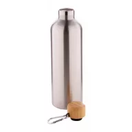   Termos, Everestus, 42FEB232512, 500 ml, Ø73x251 mm, Otel, Bambus, Argintiu
