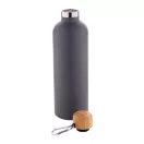 Termos, Everestus, 42FEB232511, 500 ml, Ø73x251 mm, Otel, Bambus, Gri