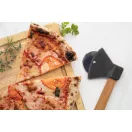 Taietor Pizza, Everestus, 42FEB232128, 210x103x19 mm, Bambus, Otel, Negru, Natur