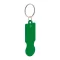 Breloc  cu fisa,2401E17741, Everestus, 69x23x2 mm, Aluminiu, Verde