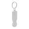 Breloc cu fisa, 2401E17743, Everestus, 69x23x2 mm, Aluminiu, Argintiu