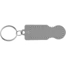 Breloc cu fisa, 2401E17743, Everestus, 69x23x2 mm, Aluminiu, Argintiu