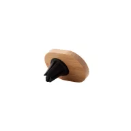   Suport auto pentru telefon, 2401E16850, Everestus, 58x40x28 mm, Bambus, Metal, Natur