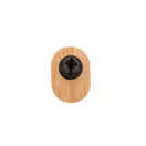 Suport auto pentru telefon, 2401E16850, Everestus, 58x40x28 mm, Bambus, Metal, Natur