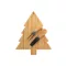 Set pentru branzeturi cu design de Craciun, 2401E17293, Everestus, 195x250x20 mm, Otel, Natur