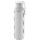 Sticla de apa sport 600 ml, 2401E17760, Everestus, ø66x230 mm, Aluminiu, Silicon, Alb