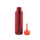 Sticla de apa sport 600 ml, 2401E17758, Everestus, ø66x230 mm, Aluminiu, Silicon, Rosu
