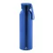 Sticla de apa sport 600 ml, 2401E17756, Everestus, ø66x230 mm, Aluminiu, Silicon, Albastru