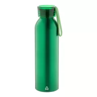   Sticla de apa sport 600 ml, 2401E17757, Everestus, ø66x230 mm, Aluminiu, Silicon, Verde