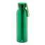 Sticla de apa sport 600 ml, 2401E17757, Everestus, ø66x230 mm, Aluminiu, Silicon, Verde
