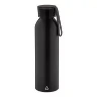   Sticla de apa sport 600 ml, 2401E17755, Everestus, ø66x230 mm, Aluminiu, Silicon, Negru