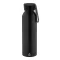 Sticla de apa sport 600 ml, 2401E17755, Everestus, ø66x230 mm, Aluminiu, Silicon, Negru