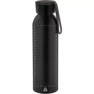   Sticla de apa sport 600 ml, 2401E17755, Everestus, ø66x230 mm, Aluminiu, Silicon, Negru