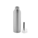 Sticla de apa sport 600 ml, 2401E17759, Everestus, ø66x230 mm, Aluminiu, Silicon, Argintiu
