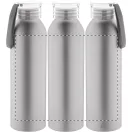 Sticla de apa sport 600 ml, 2401E17759, Everestus, ø66x230 mm, Aluminiu, Silicon, Argintiu