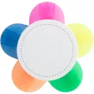 Marker 5 culori, 2401E17663, Everestus, ø97x20 mm, Plastic, Alb