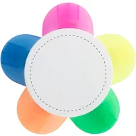   Marker 5 culori, 2401E17663, Everestus, ø97x20 mm, Plastic, Alb