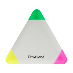   Marker triunghiular cu 3 culori, 2401E18062, Everestus, 80x80x12 mm, Plastic, Alb
