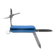   Briceag de buzunar multifunctional 3 functii, 2402E18977, Everestus, 19x59x10 mm, Otel, Aluminiu, Albastru